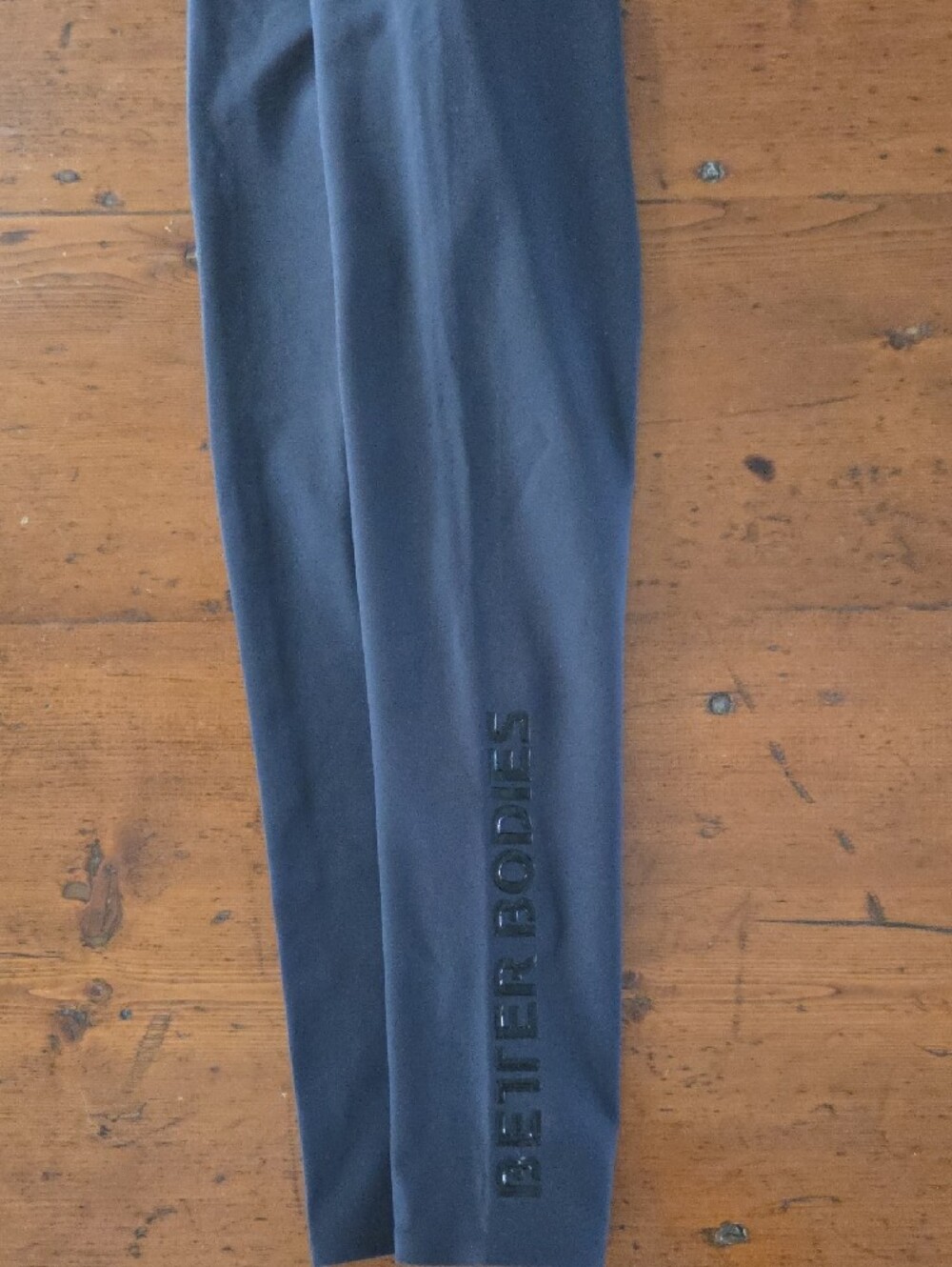 BETTER BODIES Black Sleek Joggers 7/8, Size S